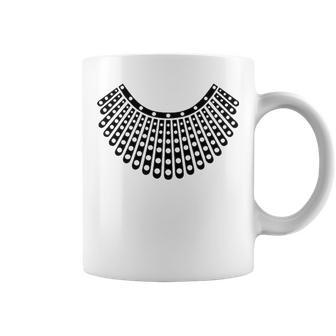 Rbg Collar Shirt Coffee Mug - Seseable