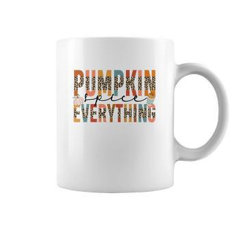 Retro Fall Pumpkin Everything Autumn Coffee Mug - Thegiftio UK