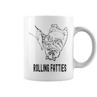 Rolling Fatties Cat V3 Coffee Mug - Thegiftio UK