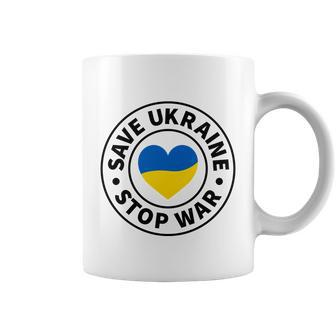 Save Ukraine Stop War Ukraine Trident Tshirt Coffee Mug - Monsterry