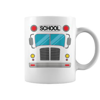 School Bus Halloween Funny Costume Adults And Kids Coffee Mug - Thegiftio UK