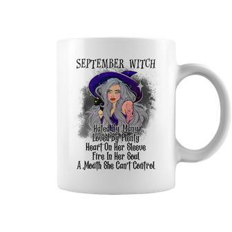 September Witch Funny Women Halloween Coffee Mug - Thegiftio UK