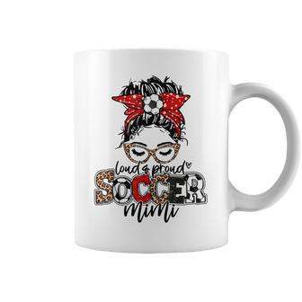 Soccer Mom Leopard Loud And Proud Soccer Mom Coffee Mug - Thegiftio UK