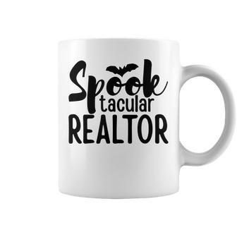 Spooktacular Realtor Funny Halloween Real Estate Costume Coffee Mug - Thegiftio UK