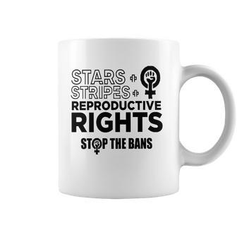 Stars Stripes Reproductive Rights Racerback Feminist Pro Choice My Body My Choice Coffee Mug