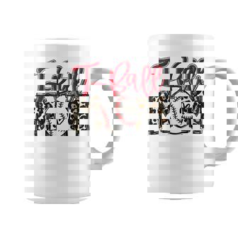 T-Ball Mom Leopard Ball Mom Coffee Mug - Thegiftio