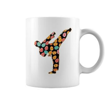 Taekwondo Colorful Easter Eggs Gift Coffee Mug - Thegiftio UK