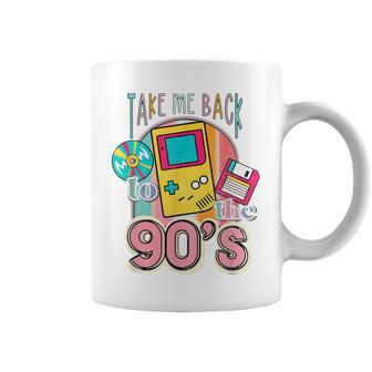 Take Me Back To The 90S Casette Tape Retro Coffee Mug - Thegiftio UK