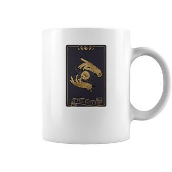 Tarrot Card Misterious The Witch Card Official Design Coffee Mug - Seseable