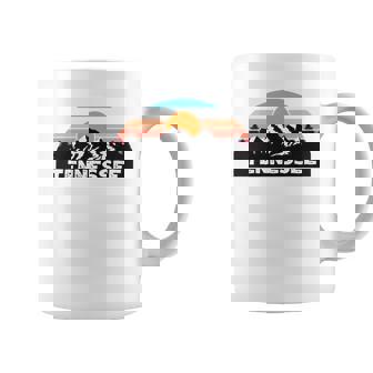 Tennessee Retro Vintage Sunset Mountain Tennessee Lovers Coffee Mug | Mazezy