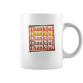 Thankful Thankful Thankful Fall Best Gift Coffee Mug - Seseable