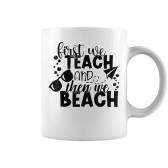 The Beach Teacher Off Duty On Break Summer Holidays Womens Coffee Mug - Thegiftio UK