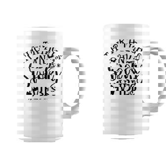 Thick Thighs And Spooky Vibes Ghost Bat Halloween Coffee Mug - Seseable