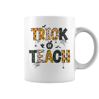 Trick Or Teach Funny Halloween Costume Cute Teacher Life Coffee Mug - Thegiftio UK