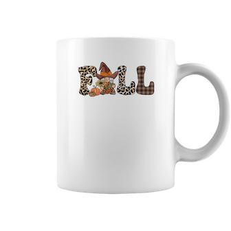 Vintage Autumn Fall In Love With Autumn And Gnome Coffee Mug - Seseable