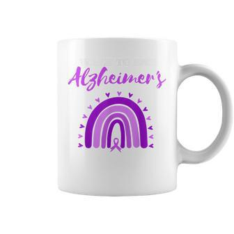 Walk To End Alzheimers Disease Purple Alzheimers Awareness Coffee Mug - Thegiftio UK
