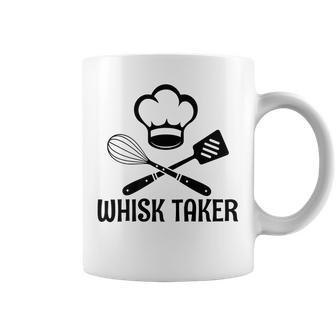 Whisk Taker Funny Baking Pastry Cook Lovers Baker Chef Hat Coffee Mug - Thegiftio UK