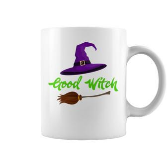 Womens Good Witch Halloween Trick Or Treat Coffee Mug - Seseable