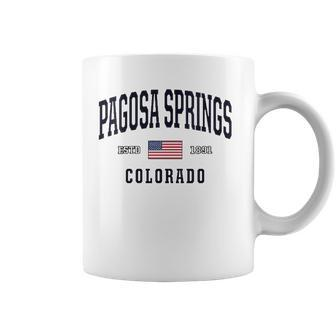 Womens Usa Flag Stars &Amp Stripes Pagosa Springs Colorado  Coffee Mug