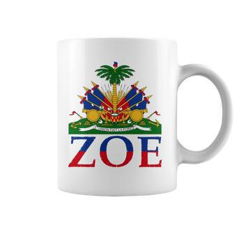 Zoe Cute Haiti Honored Flag Day Gift V2 Coffee Mug - Thegiftio UK