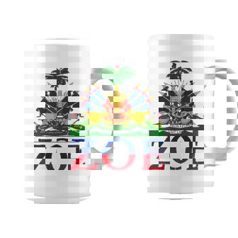 Zoe Cute Haiti Honored Flag Day Gift V2 Coffee Mug - Thegiftio