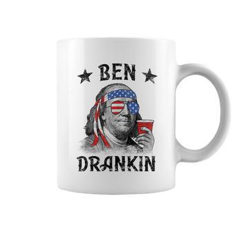 Ben Drankin Funny 4Th Of July Coffee Mug - Monsterry DE