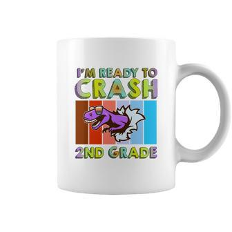 Im Ready To Crash 2Nd Grade Welcome Back School Graphic Design Printed Casual Daily Basic Coffee Mug - Thegiftio UK