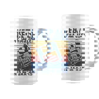 Mens I Keep All My Dad Jokes In A Dadabase Vintage Father Dad Coffee Mug - Monsterry