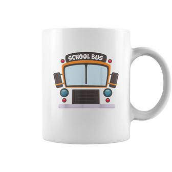 School Bus Costume Boys Girls Halloween Bus Driver Men Graphic Design Printed Casual Daily Basic Coffee Mug - Thegiftio UK