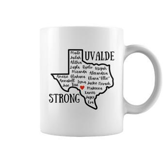Uvalde Strong Remember The Victims Coffee Mug - Monsterry DE