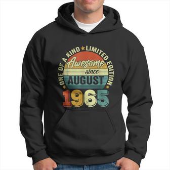 Awesome Since August 1965 57 Years Old 57Th Birthday Gifts Hoodie