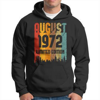 50 Years Old Vintage Awesome Since August 1972 50Th Birthday Hoodie - Thegiftio UK