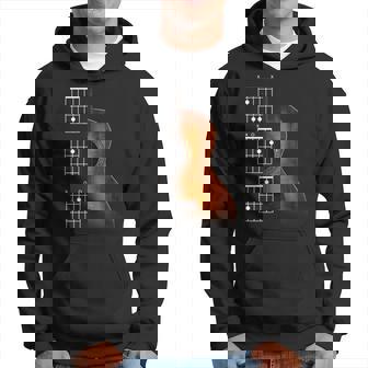 Acoustic Guitar Chords Men Hoodie - Thegiftio