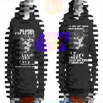 Anime Weeb Merch Manga Lover Ideas I Only Care About Anime Hoodie - Thegiftio UK