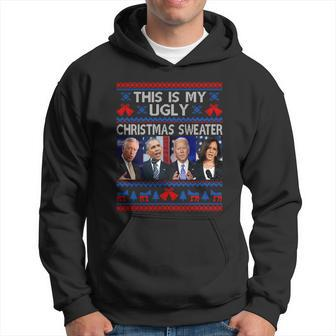 Anti Joe Biden This Is My Christmas Xmas Ugly Sweater Men Hoodie