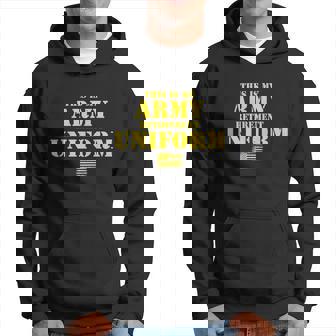 This Is My Army Retirement Uniform Retired Military Army Men Hoodie - Thegiftio