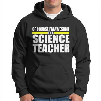 Awesome Science Teacher Men Hoodie - Thegiftio UK