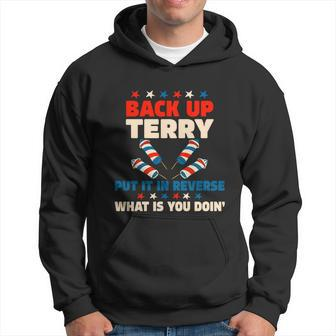 Back Up Terry Put It In Reverse July 4Th Of July Fireworks Hoodie - Thegiftio UK