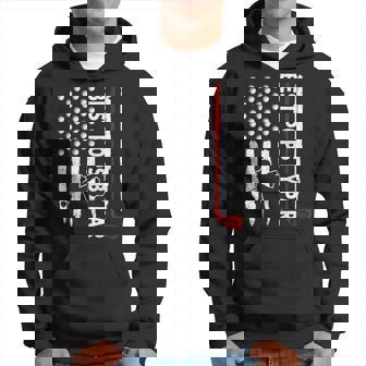 Best Pops By Par American Flag Golf Gift Back Design Graphic Design Printed Casual Daily Basic Men Hoodie - Thegiftio UK