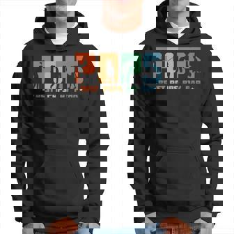 Best Pops By Par Golf Gift Vintage Retro Men Hoodie - Thegiftio UK