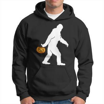 Bigfoot Sasquatch Halloween Pumpkin T-Shirt Men Hoodie - Thegiftio UK
