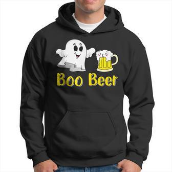 Boo Beer Ghost Drinker Funny Halloween Drinking Beer Hoodie - Thegiftio UK