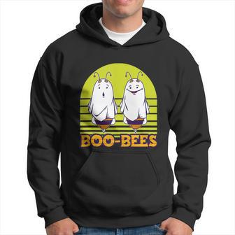 Boo Bees Ghoul Ghost Halloween Candy Full Moon Soul Spooky Men Hoodie - Thegiftio UK