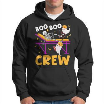 Boo Boo Crew Nurse Funny Ghost Women Halloween Nurse Hoodie | Seseable CA