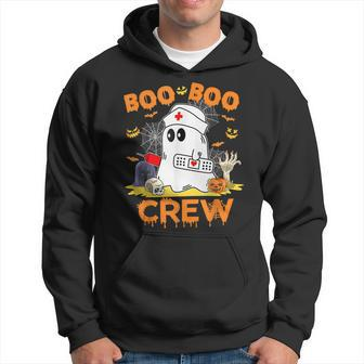Boo Boo Crew Nurse Halloween Vibes Halloween Costume Hoodie - Seseable