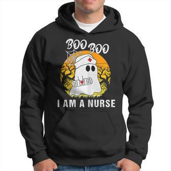 Boo Boo I Am A Nurse Ghost For Women Halloween 2022 Men Hoodie - Thegiftio UK