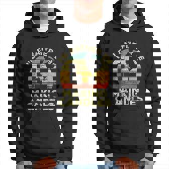 Candle Making Vintage Id Rather Be Making Candles Men Hoodie - Thegiftio