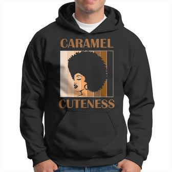 Caramel Cuteness Afro Diva Black Girl Magic African Pride Men Hoodie - Thegiftio UK