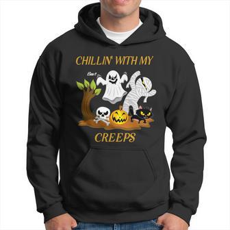 Chillin With My Creeps Hoodie - Monsterry UK