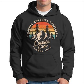 Cousin Crew 2022 Funny Summer Vacation Camping Crew Hoodie - Thegiftio UK